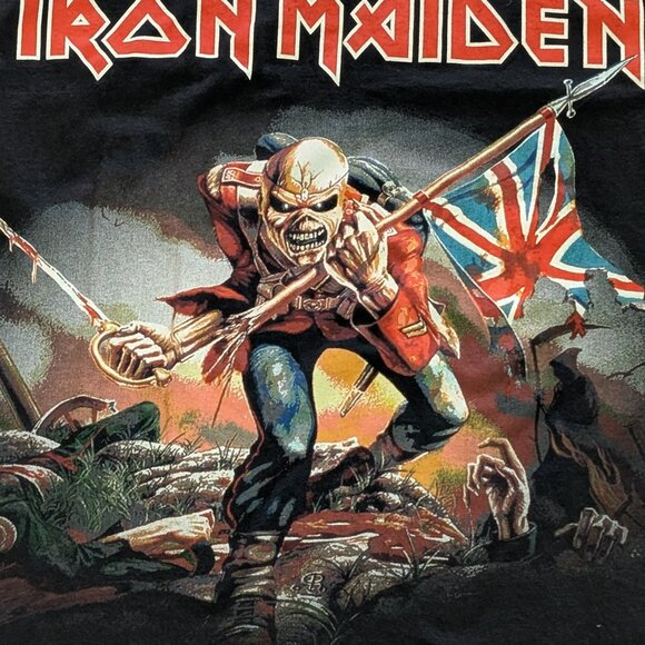 Iron Maiden 'The Trooper' T-Shirt - Size M (Tagged XL) - Picture 2 of 4